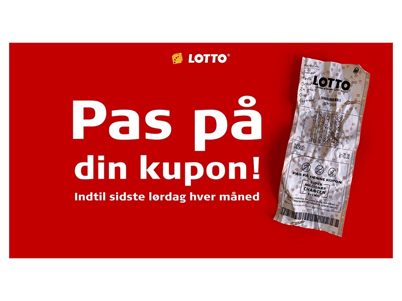 Danske Spil Lotto Product change